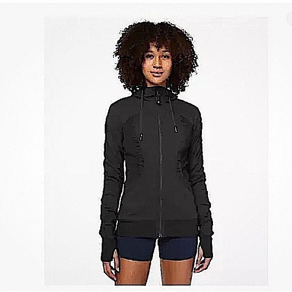 lululemon athletica Jackets & Blazers - Lululemon Women's Reversible Hooded Dance Studio Jacket III, Black, Size 4